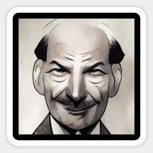 Clement Attlee | Comics Portrait Sticker